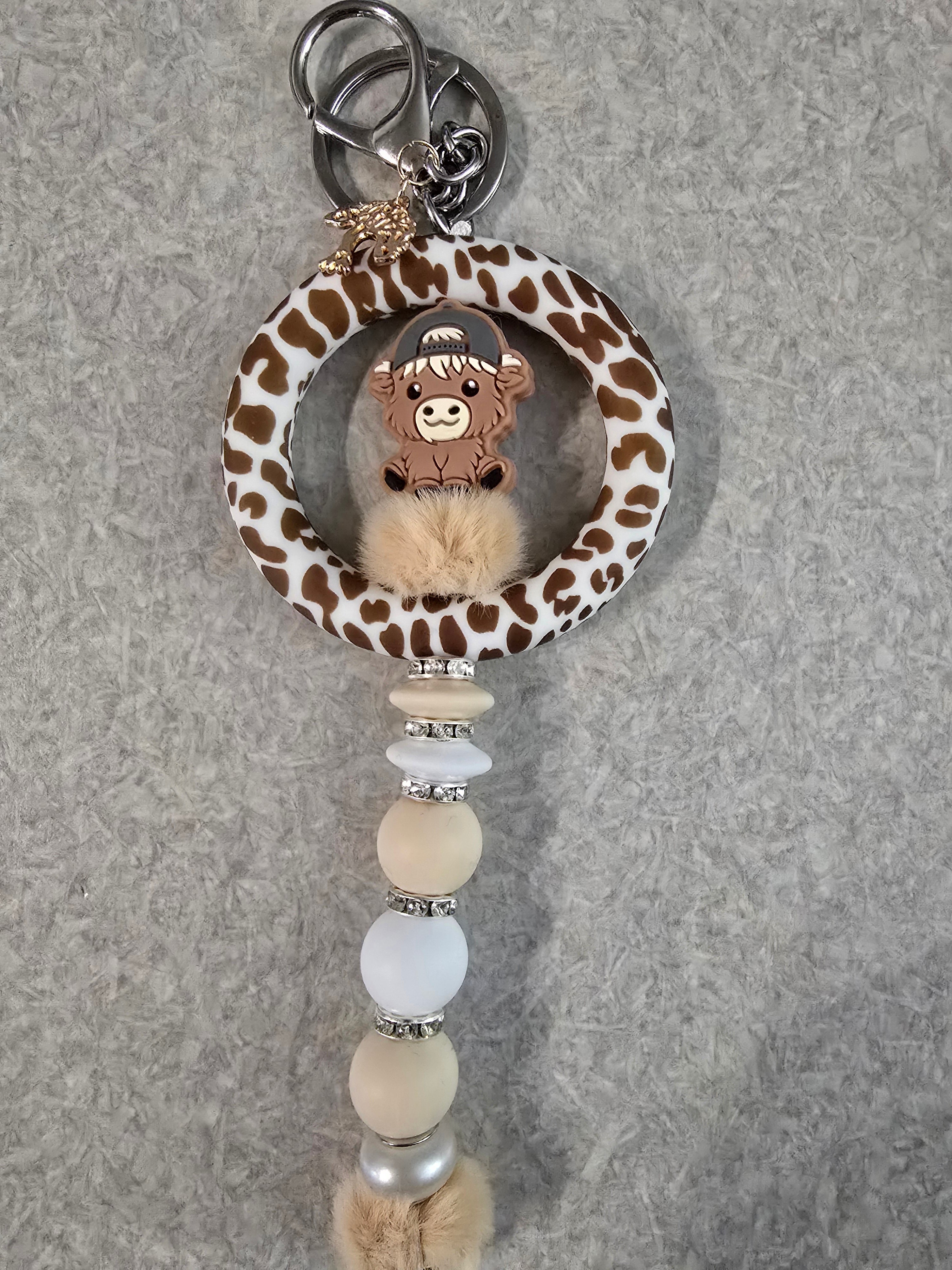 Long silicone beads