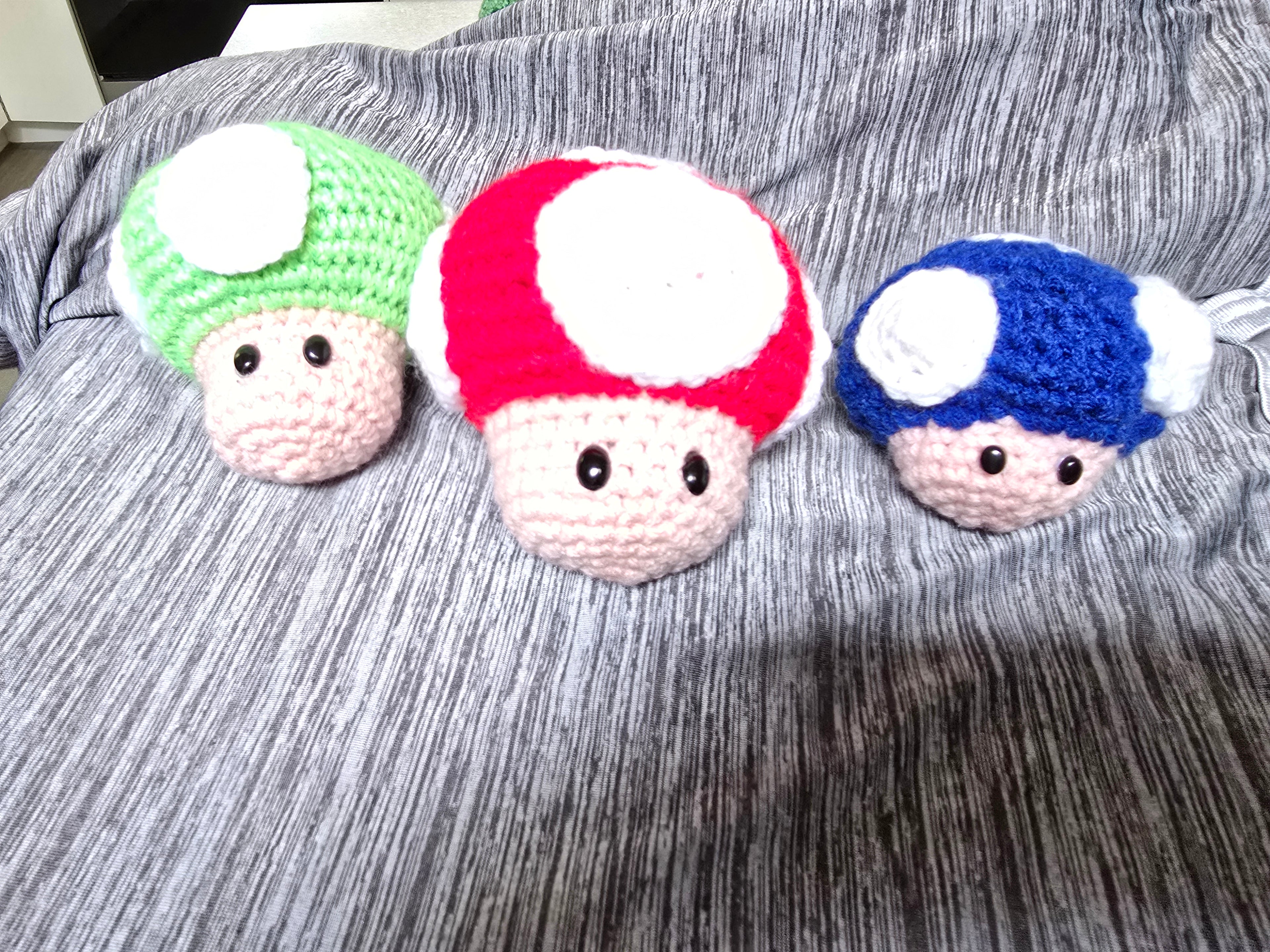 Mario mushrooms