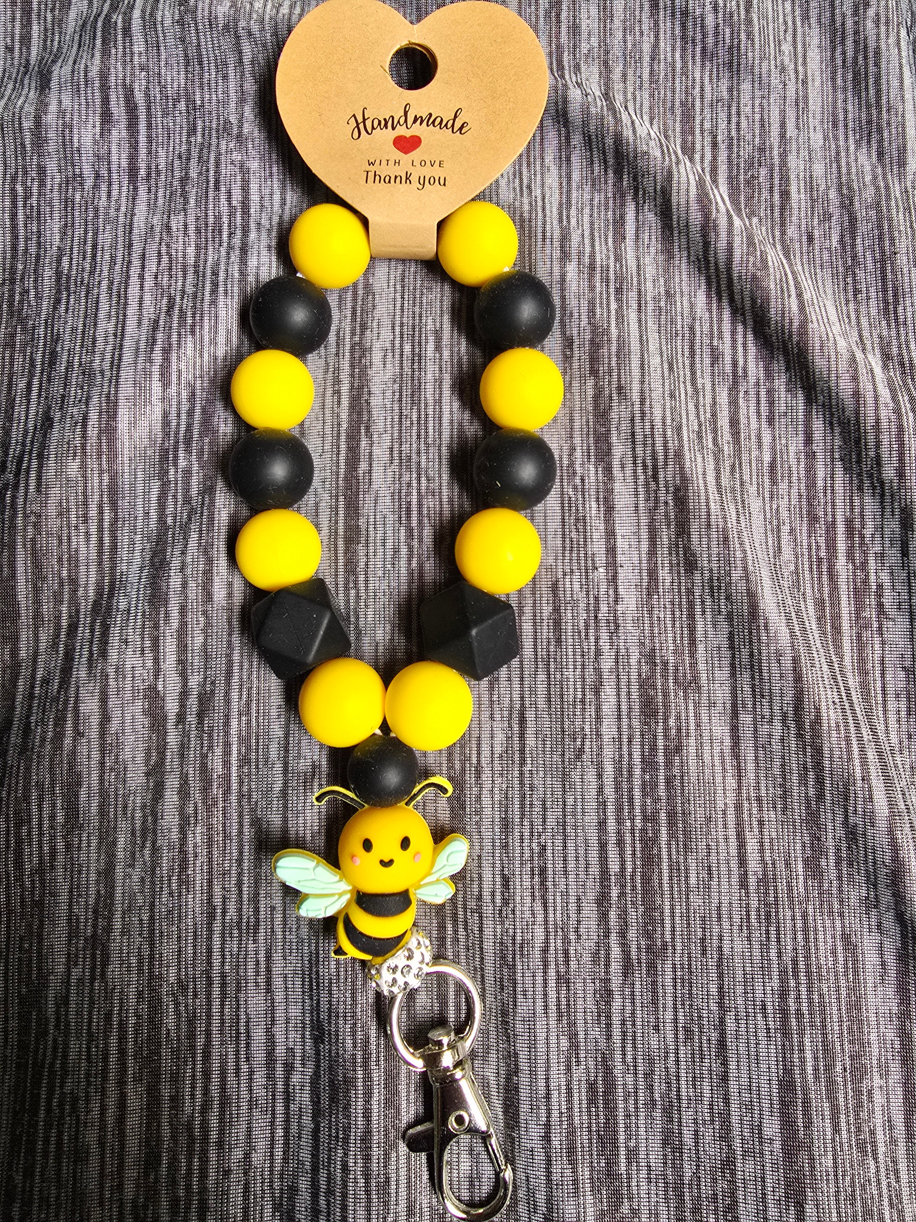 Bee wristlet