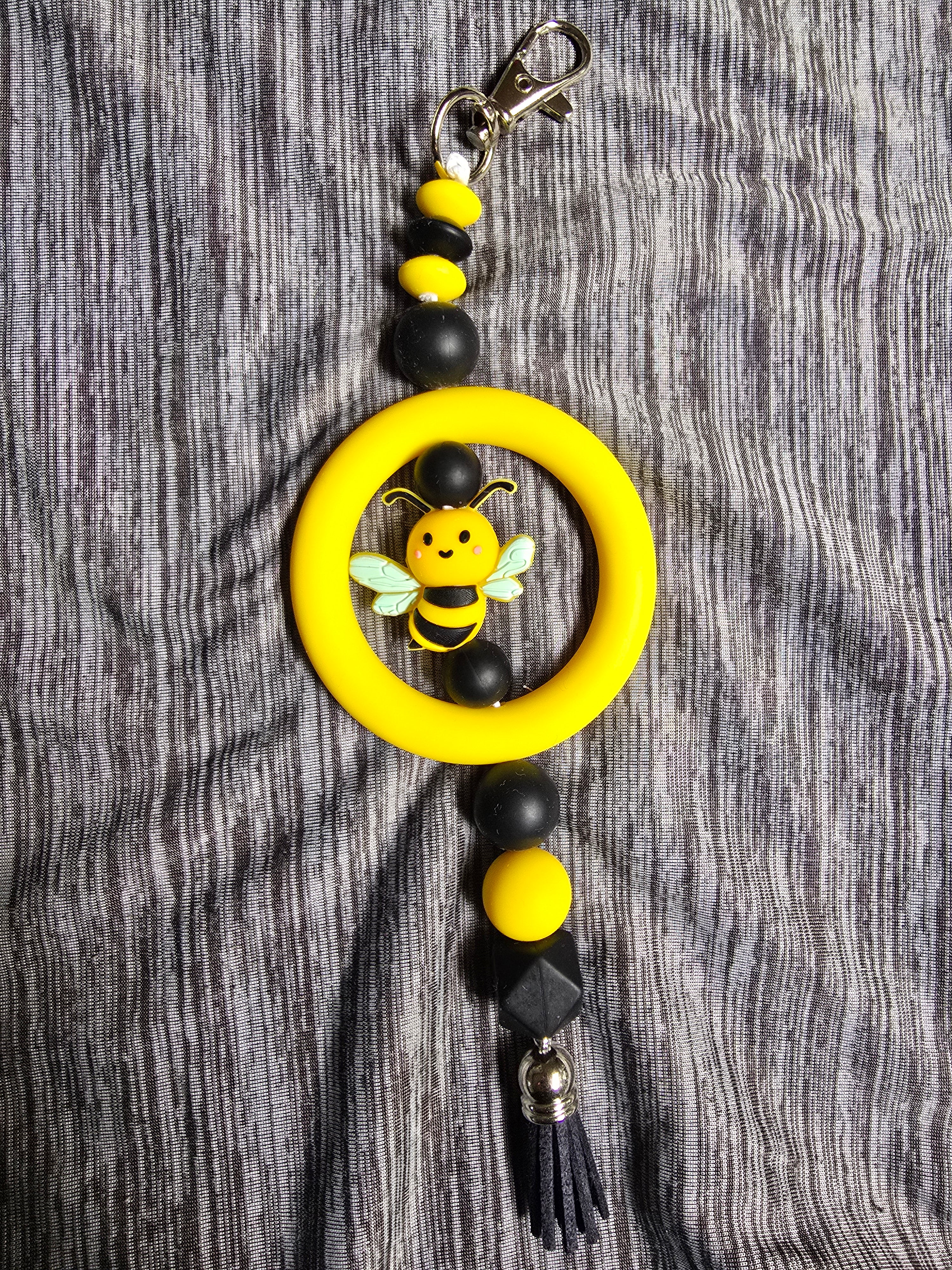 Bee keychain