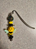 Bee beaded bookmark