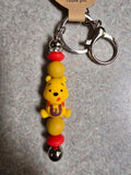 Pooh bear keychain
