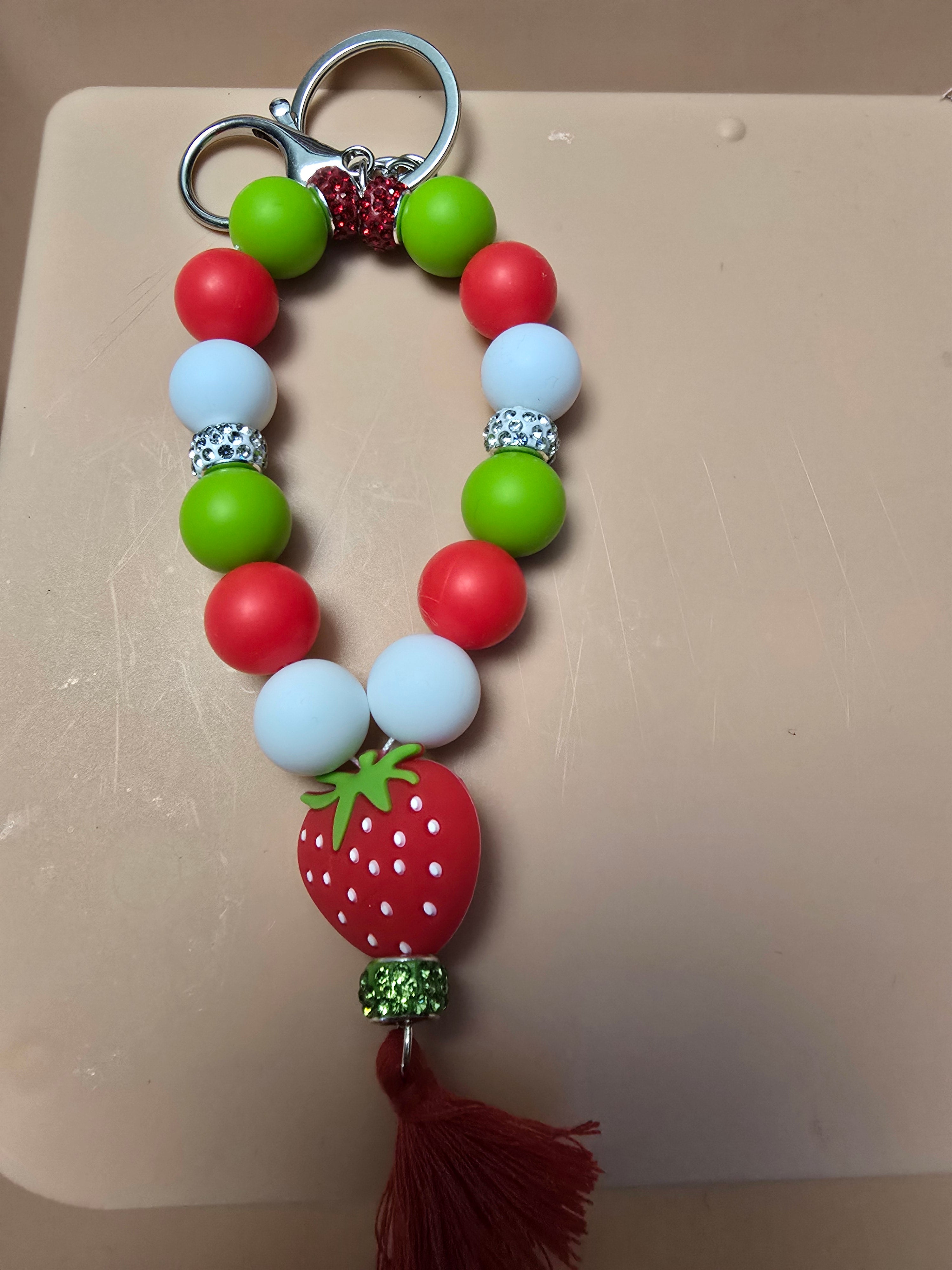 Strawberry wristlet