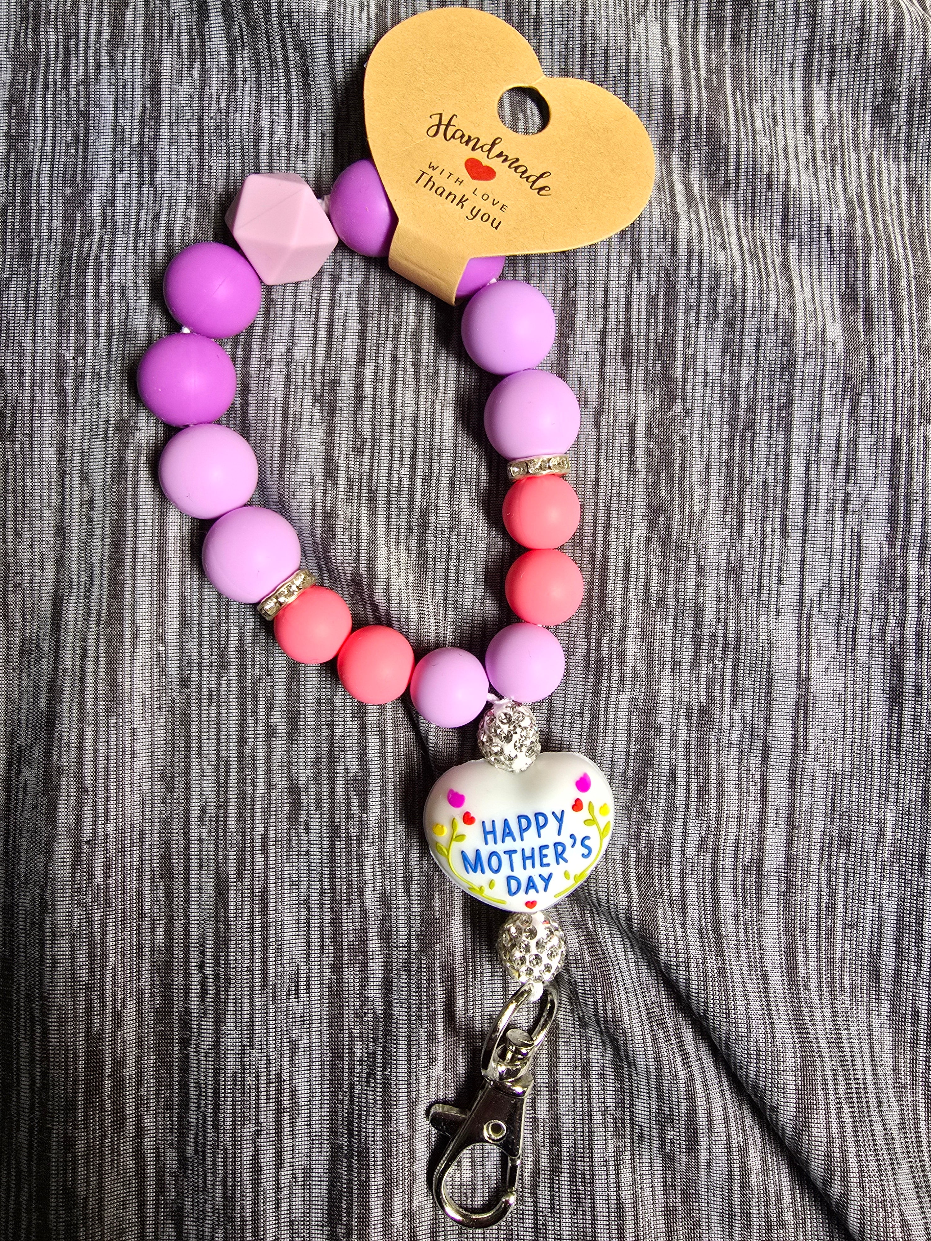 Happy mothers day wristlet