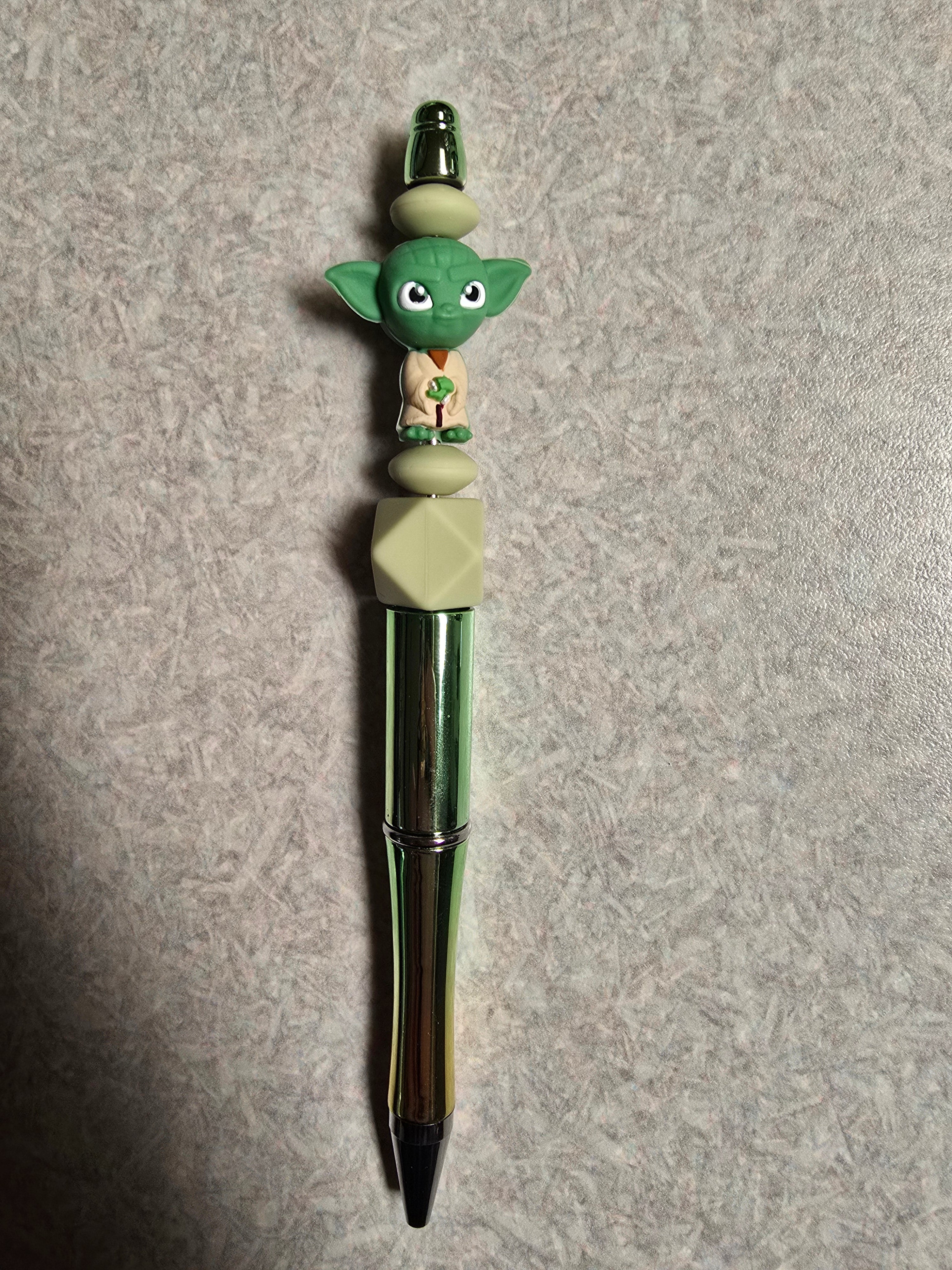 Yoda beaded pen