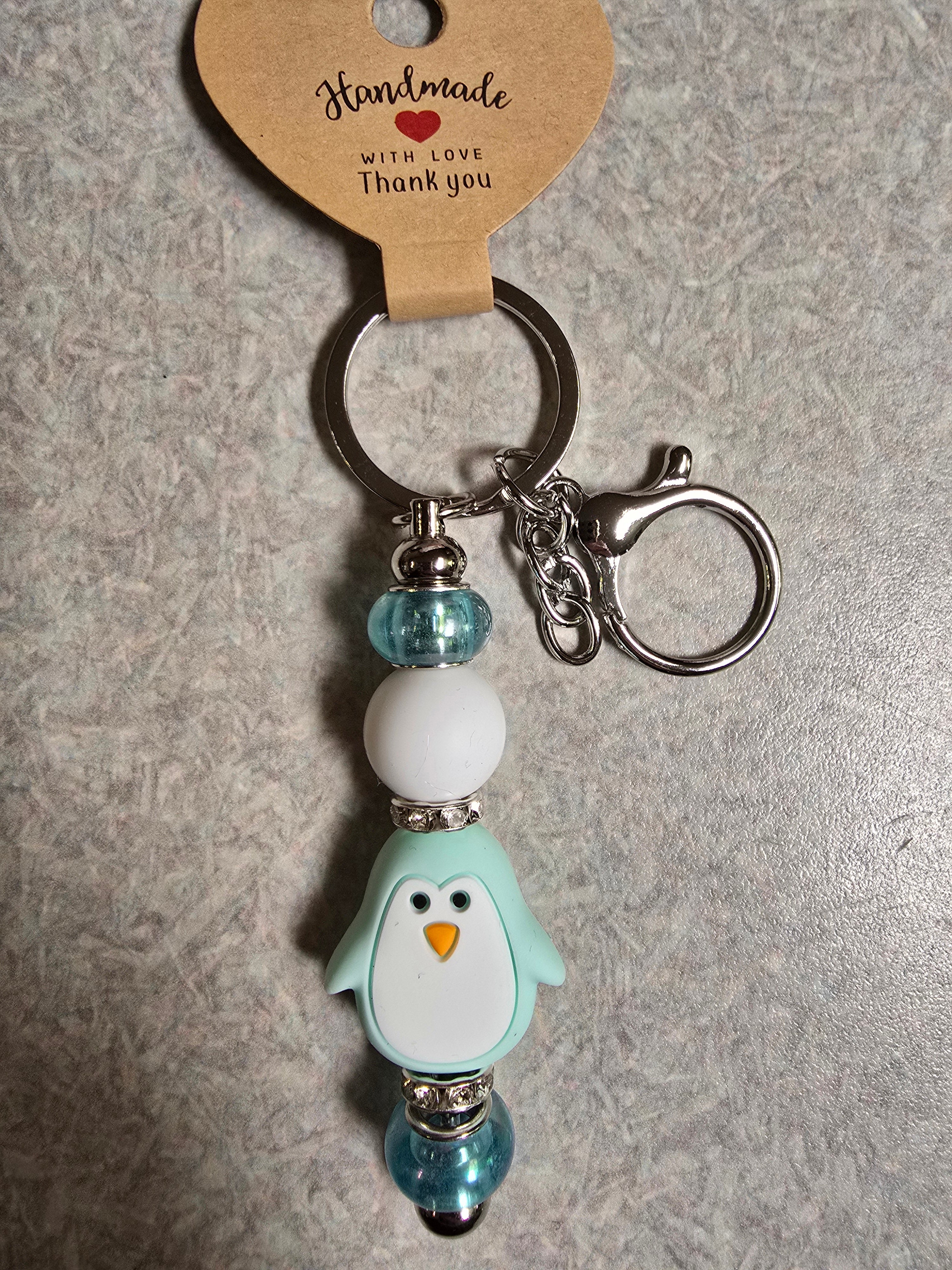 Penguin keychain