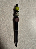 Camouflage beaded pen