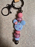 Blue and pink Minnie mouse