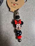 Minnie mouse keychain
