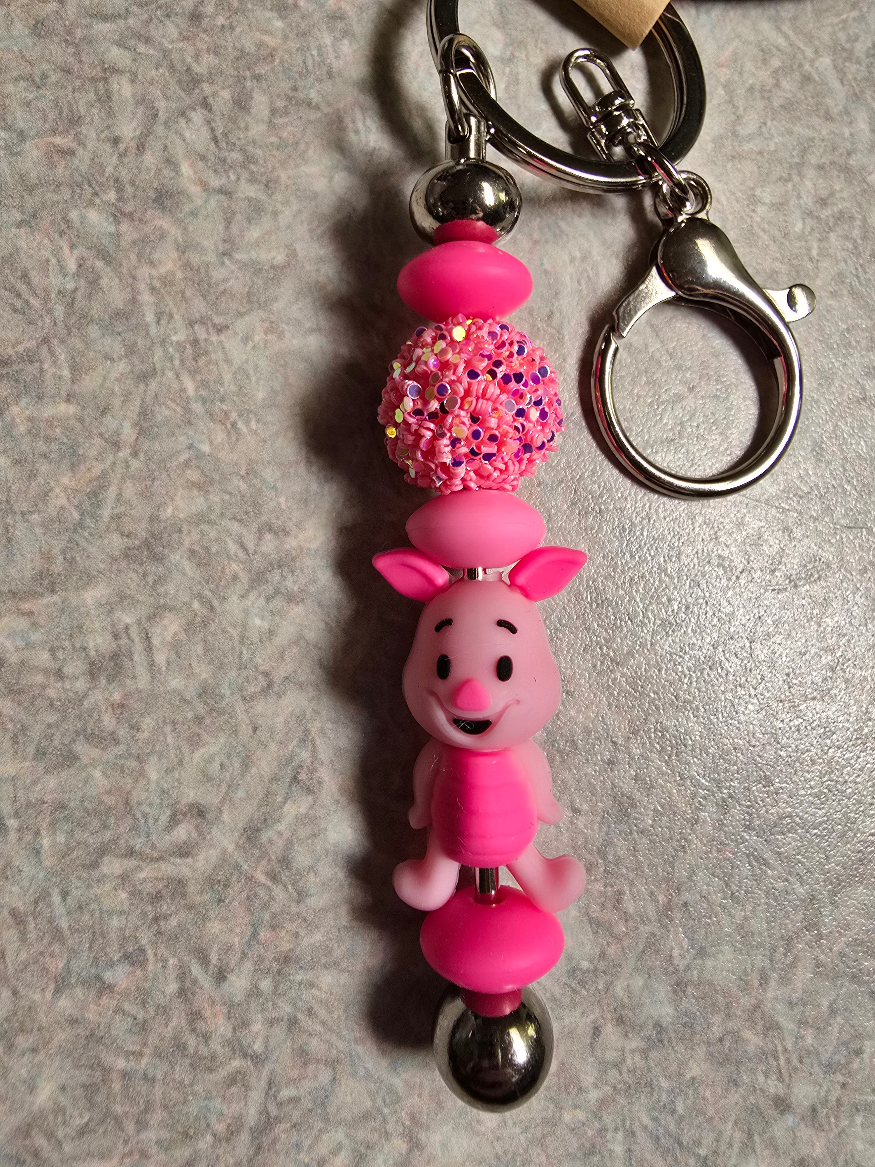 Piglet keychain