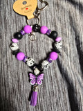Purple and black butterfly