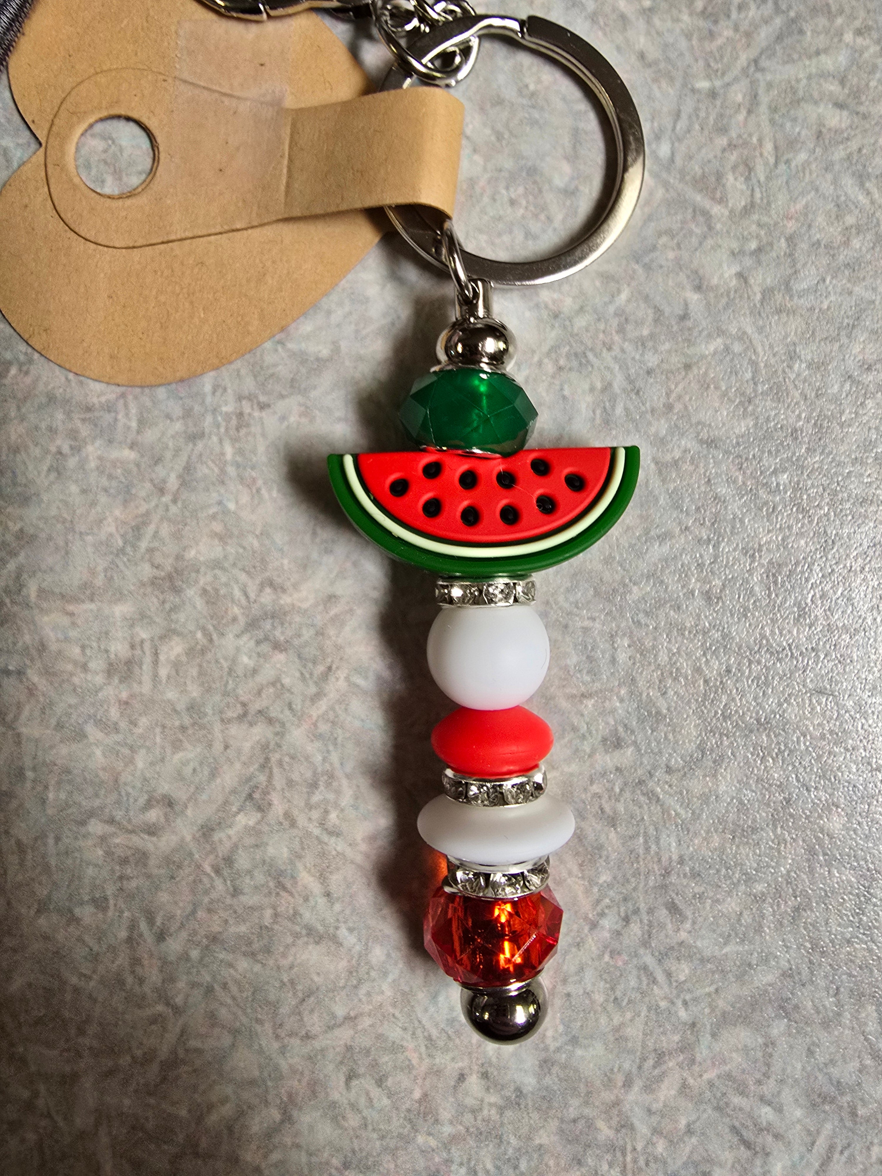Watermelon keychain
