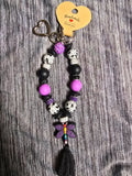 Purple and black dragonfly